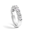 14K White Gold 2. 0 Cttw Diamond 7 Stone Band Ring