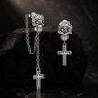 S925 Sterling Silver Oxidized Earrings for Women
