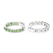 3.40 Carat Genuine Peridot .925 Sterling Silver Earrings - Earrings - Custom Crafting Alliance, LLC