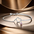 925 Sterling Silver Bracelet 19cm for Women