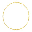 14k Yellow Gold Paperclip Chain Necklace