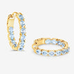 3.80 Carat Genuine Blue Topaz .925 Sterling Silver Earrings - Earrings - Custom Crafting Alliance, LLC