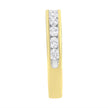 IGI Certified 18K Yellow Gold 1.0 Cttw Channel Set Round-Cut Diamond 11 Stone Anniversary/Wedding Band Ring (I-J Color, I1-I2 Clarity) - Size 9.5