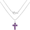 1.44 Carat Genuine Amethyst .925 Sterling Silver Pendant