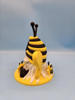 3D - Printed Bee Gnome/Tomte – Whimsical Indoor & Outdoor Decor - Artwork - Custom Crafting Alliance, LLC