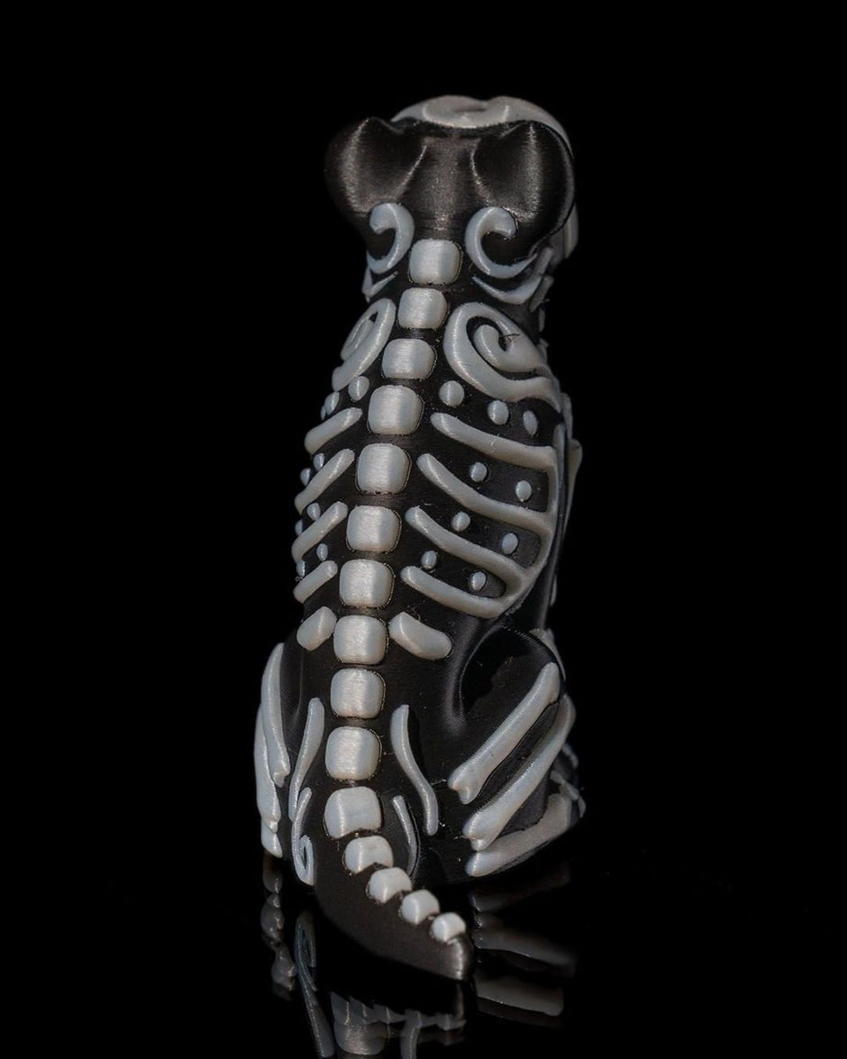 3D - Printed Calavera Cat & Dog Figurines – Día de los Muertos Altar Decor - Figurines - Custom Crafting Alliance, LLC
