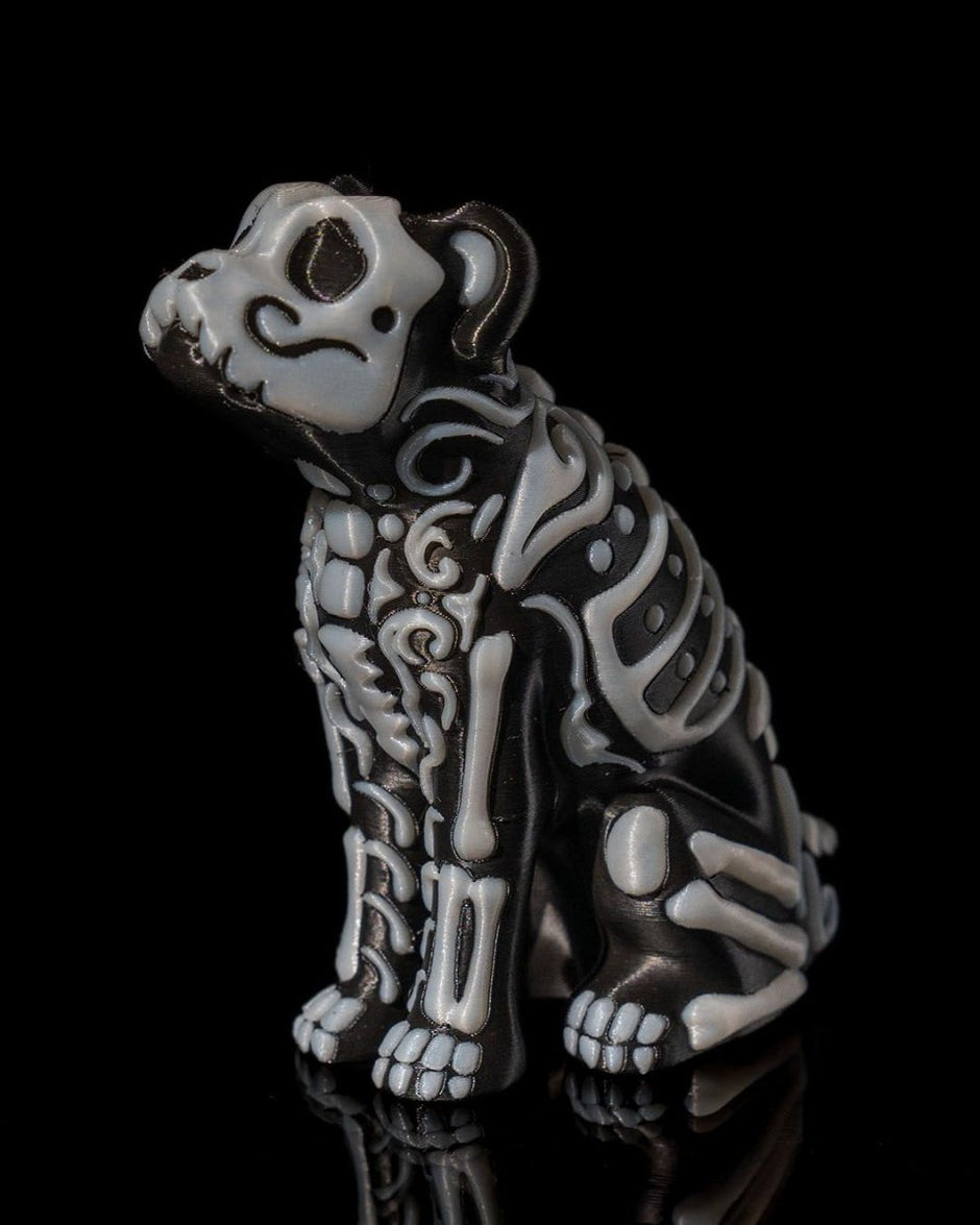 3D - Printed Calavera Cat & Dog Figurines – Día de los Muertos Altar Decor - Figurines - Custom Crafting Alliance, LLC
