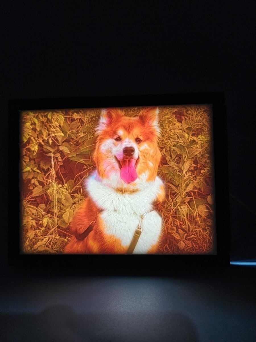 3D - Printed Custom Color Photo Frame – Personalize Your Memories with LED Backlight - Artwork - Custom Crafting Alliance, LLC
