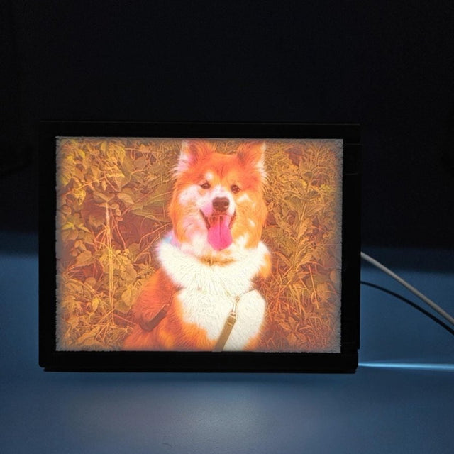 3D - Printed Custom Color Photo Frame – Personalize Your Memories with LED Backlight - Artwork - Custom Crafting Alliance, LLC