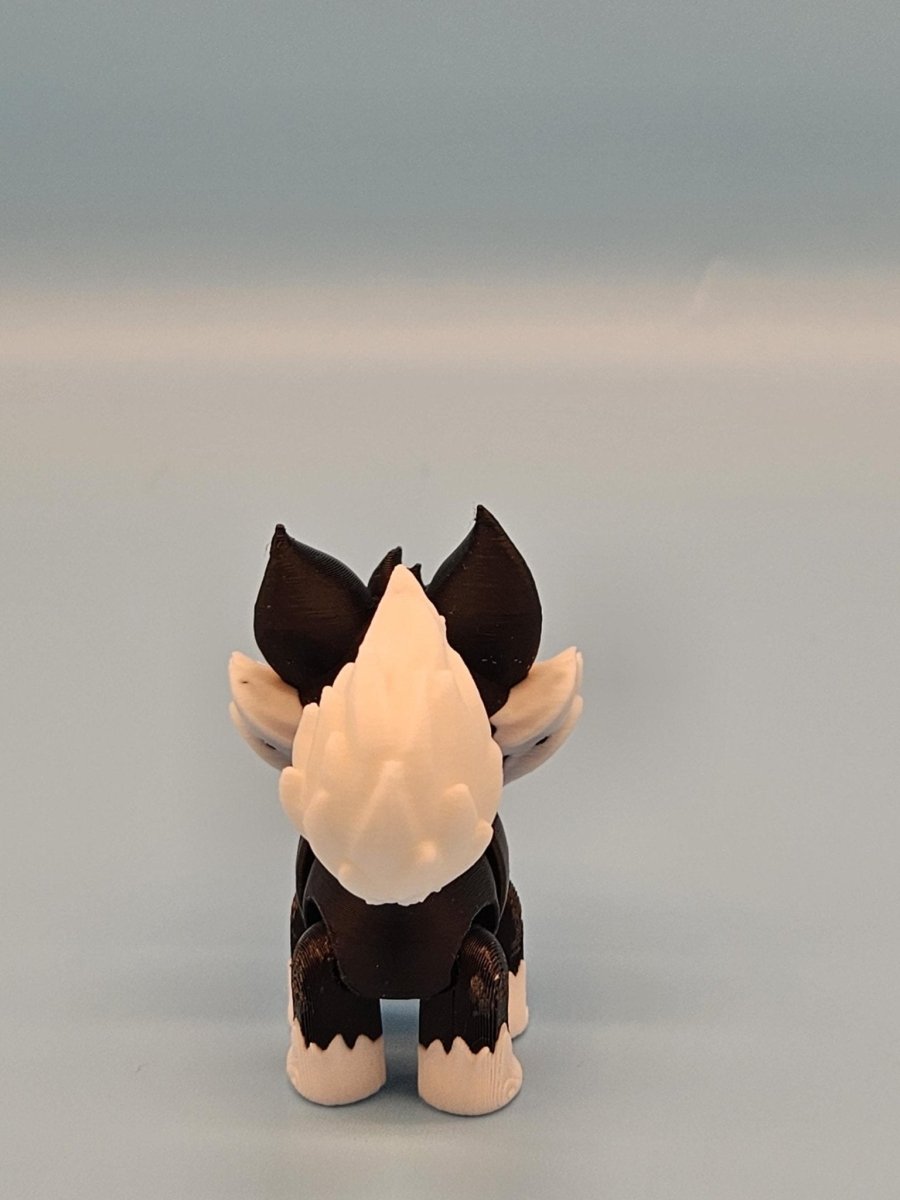 3D - Printed Evil Vampire Cat Figurine – Spooky & Playful Halloween Decor - Custom Crafting Alliance, LLC