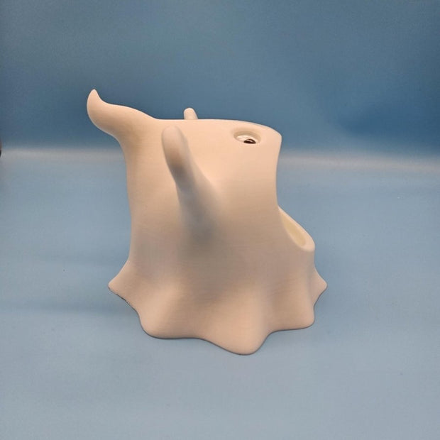 3D - Printed Ghost Candy Dish & LED Lamp – Spooky Cute Halloween Decor - Custom Crafting Alliance, LLC