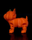 3D - Printed Pumpkin Pup – Adorable Halloween Dog Figurine - Custom Crafting Alliance, LLC