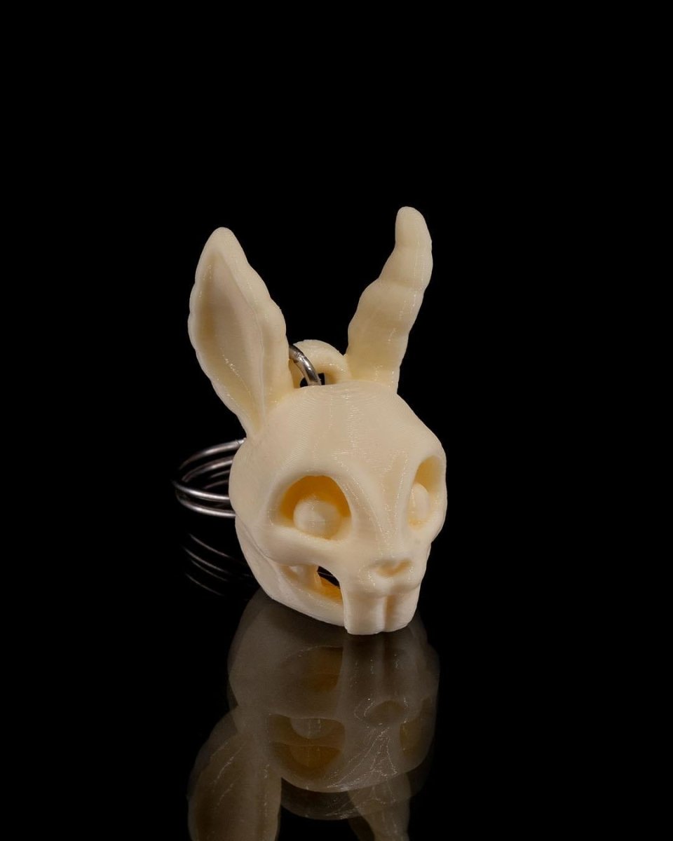 3D - Printed Skeleton Keychain Collection – Unique, Quirky, & Spooky Designs - Keychain - Custom Crafting Alliance, LLC