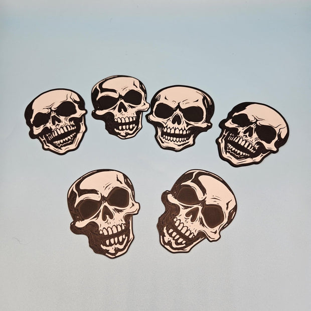 3D - Printed Skull Coaster Set - Custom Crafting Alliance