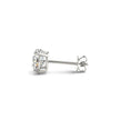 4 cttw Certified IGI Lab Grown Round Diamond Stud Earrings 14k White Gold (G/VS2) - Earrings - Custom Crafting Alliance, LLC