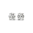 4 cttw Certified IGI Lab Grown Round Diamond Stud Earrings 14k White Gold (G/VS2) - Earrings - Custom Crafting Alliance, LLC