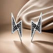 925 Sterling Silver Earrings with Pavé Setting CZ