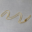 14k Yellow Gold Round Cable Link Chain 1.5mm