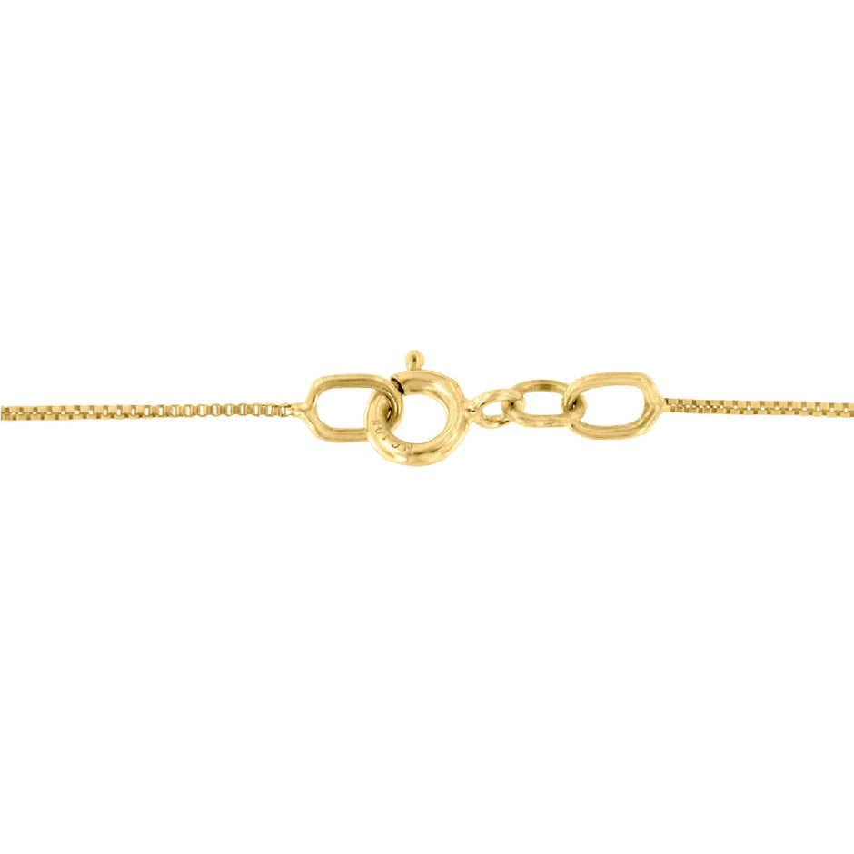 Espira 10K Yellow Gold .03 Cttw Diamond-Accented Round-Cut Diamond Swirl Open Heart 18