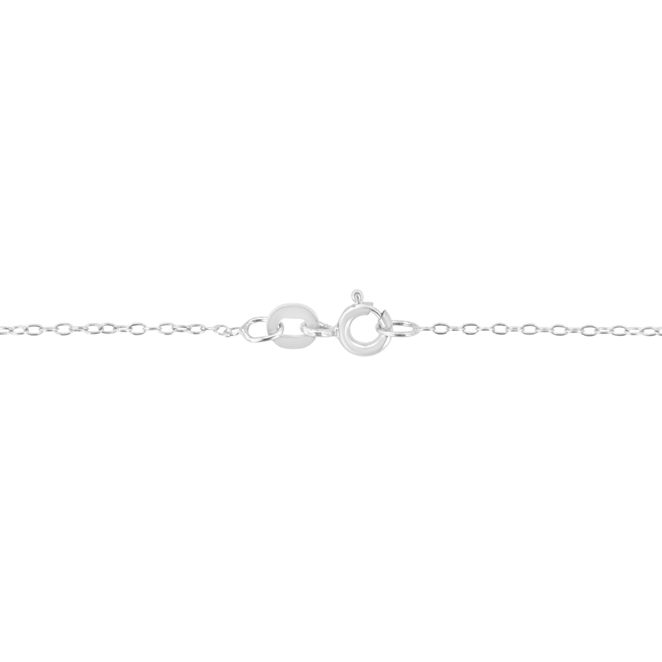 14K White Gold 1/2 Cttw Lab Grown Diamond Modern Bezel-Set Solitaire 16