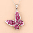 4.72 Carat Genuine Ruby .925 Sterling Silver Pendant - Pendants - Custom Crafting Alliance, LLC