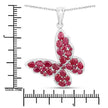 4.72 Carat Genuine Ruby .925 Sterling Silver Pendant - Pendants - Custom Crafting Alliance, LLC