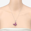 4.72 Carat Genuine Ruby .925 Sterling Silver Pendant - Pendants - Custom Crafting Alliance, LLC