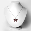 4.90 Carat Genuine Garnet .925 Sterling Silver Pendant - Pendants - Custom Crafting Alliance, LLC