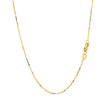 14k Yellow Gold Classic Box Chain 0.7mm