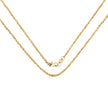 14K Yellow Gold 18inch 1.5mm Lite Rope Chain with Lobster Clasp