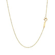 14k Yellow Gold Singapore Chain 0.8mm