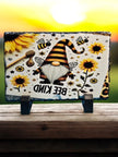 4x6 - inch Slate Plaque: Oops! Bee Kind...or Don’t - Sublimation Slate - Decoration - Custom Crafting Alliance, LLC