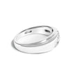 Men's .925 Sterling Silver 1/6 Cttw 3 Stone Diamond Band Ring (H-I Color, I1-I2 Clarity) - Ring Size 10