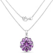 6.50 Carat Genuine Amethyst .925 Sterling Silver Pendant