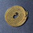 14k Yellow Gold Light Weight Wheat Chain (3.20 mm)