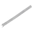 14K White Gold 5.0 Cttw Round Brilliant Cut Diamond 7