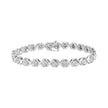 .925 Sterling Silver 1/4 Cttw Miracle Set Diamond 