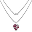 3.68 Carat Genuine Ruby .925 Sterling Silver Pendant