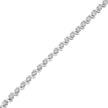.925 Sterling Silver 1.0 Cttw Diamond Spiral Wave Curved-Link 7
