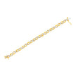 10K Yellow Gold Round-Cut Diamond Infinite Love Bracelet (1.00 cttw, I-J Color, I2-I3 Clarity)