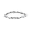 14K White Gold 2.0 Cttw Baguette and Princess-Cut Diamond Tennis Bracelet (H-I Color, SI1-SI2 Clarity) - 7