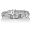 14K White Gold 5.0 Cttw Round Brilliant Cut Diamond 7