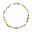10K Yellow Gold 2.00 Cttw Baguette Diamond Channel Set Link Bracelet
