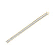 14K Yellow and White Gold 5.0 Cttw Round & Baguette Cut Diamond 7