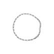 14K White Gold 2.00 Cttw Diamond Halo Link Tennis Bracelet (H-I Color, I1-I2 Clarity) - 7