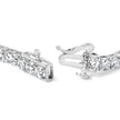 10K White Gold 5.00 Cttw Natural Diamond Tennis Bracelet