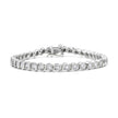 14K Rose Gold Plated .925 Sterling Silver 1/4 Cttw Diamond Round Miracle Plate and 