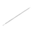 .925 Sterling Silver 1/10 Cttw Diamond Double-Link 7