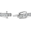 14K White Gold 5.00 Cttw Prong Set Lab Grown Round Diamond Classic Tennis Bracelet (F-G Color, VS2-SI1 Clarity) - 7.25