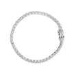 14K White Gold 5.00 Cttw Prong Set Lab Grown Round Diamond Classic Tennis Bracelet (F-G Color, VS2-SI1 Clarity) - 7.25